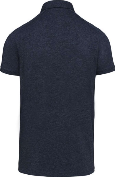 MEN'S SHORT SLEEVED JERSEY POLO SHIRT Kék 