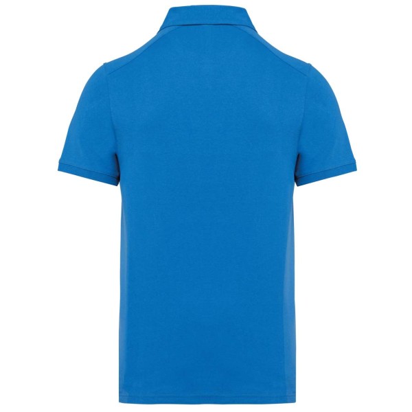 MEN'S SHORT SLEEVED JERSEY POLO SHIRT Kék 