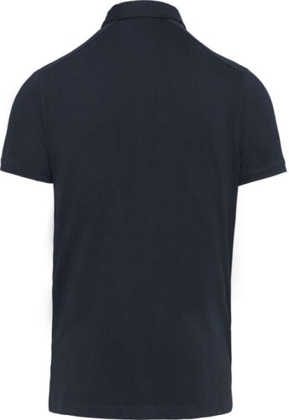 MEN'S SHORT SLEEVED JERSEY POLO SHIRT Kék 