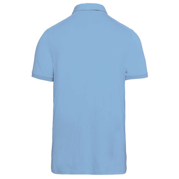 MEN'S SHORT SLEEVED JERSEY POLO SHIRT Kék 