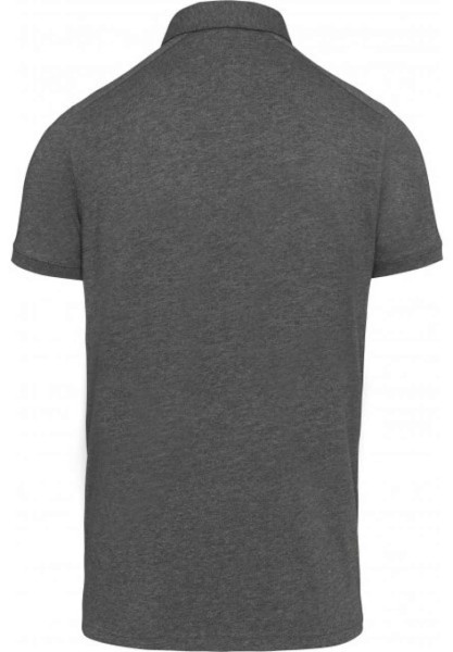 MEN'S SHORT SLEEVED JERSEY POLO SHIRT Szürke 