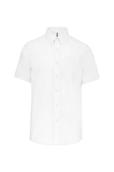 MEN'S SHORT-SLEEVED NON-IRON SHIRT Fehér 