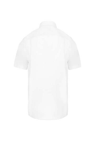 MEN'S SHORT-SLEEVED NON-IRON SHIRT Fehér 