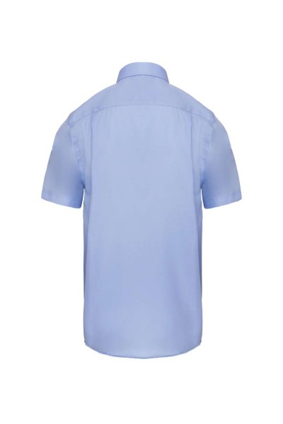 MEN'S SHORT-SLEEVED NON-IRON SHIRT Kék 
