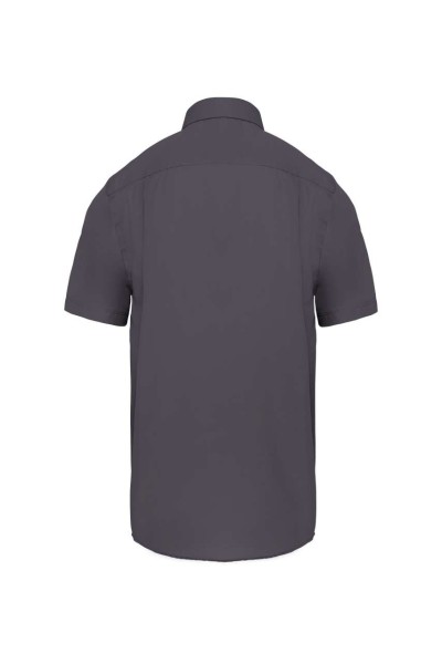 MEN'S SHORT-SLEEVED NON-IRON SHIRT Szürke 