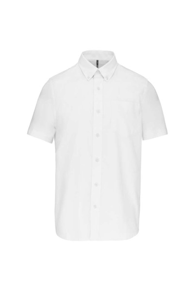 MEN'S SHORT-SLEEVED OXFORD SHIRT Fehér 