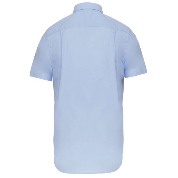 MEN'S SHORT-SLEEVED OXFORD SHIRT Kék 