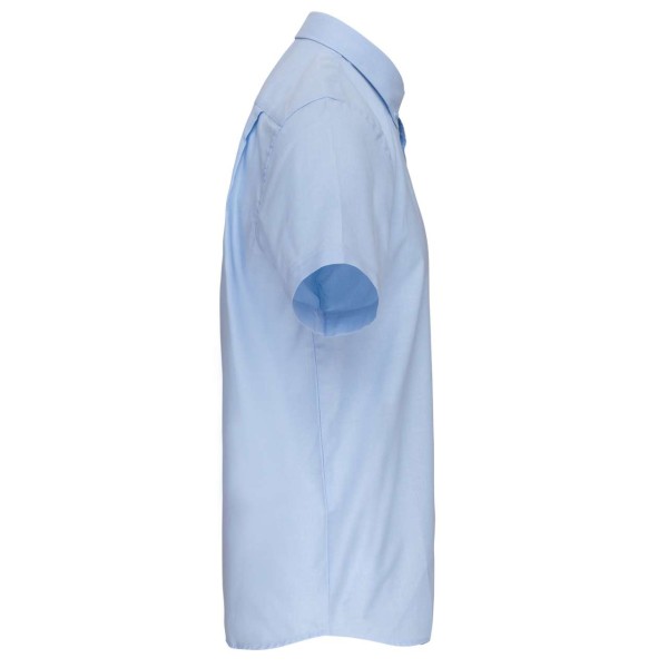 MEN'S SHORT-SLEEVED OXFORD SHIRT Kék 
