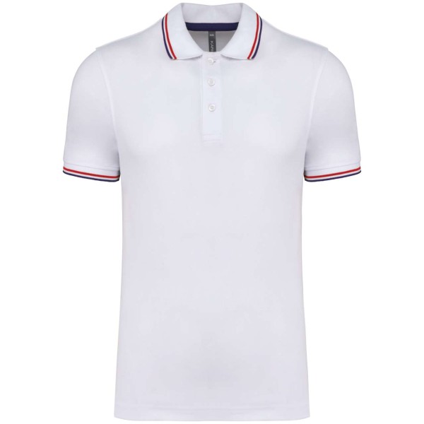 MEN'S SHORT-SLEEVED POLO SHIRT Fehér 