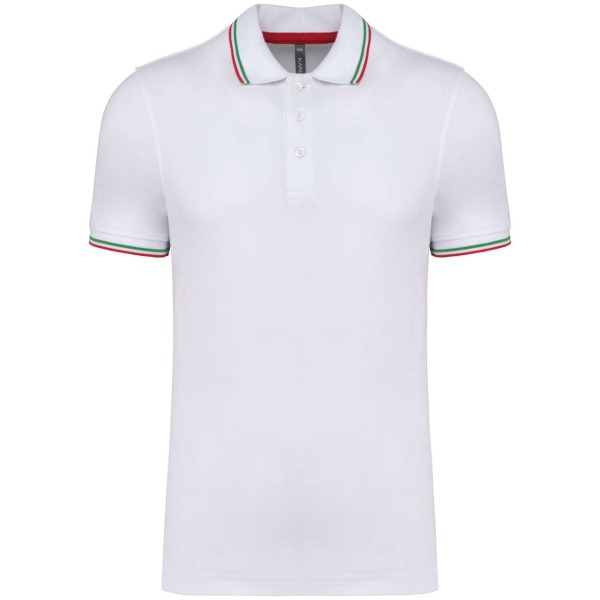 MEN'S SHORT-SLEEVED POLO SHIRT Fehér 