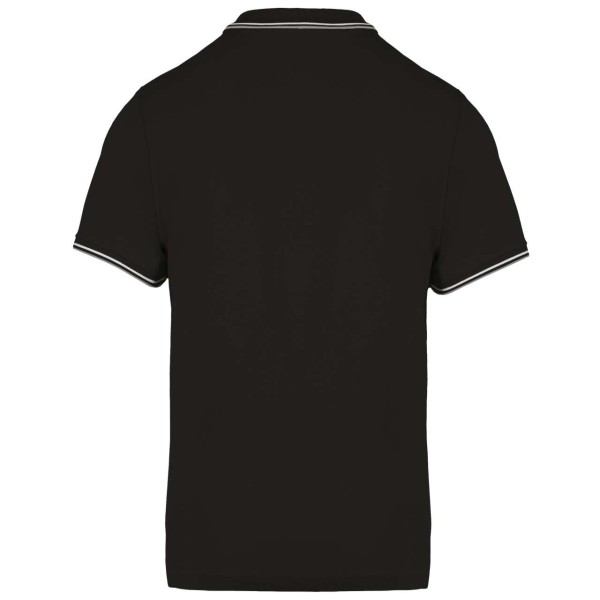 MEN'S SHORT-SLEEVED POLO SHIRT Fekete 