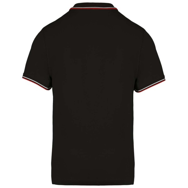 MEN'S SHORT-SLEEVED POLO SHIRT Fekete 