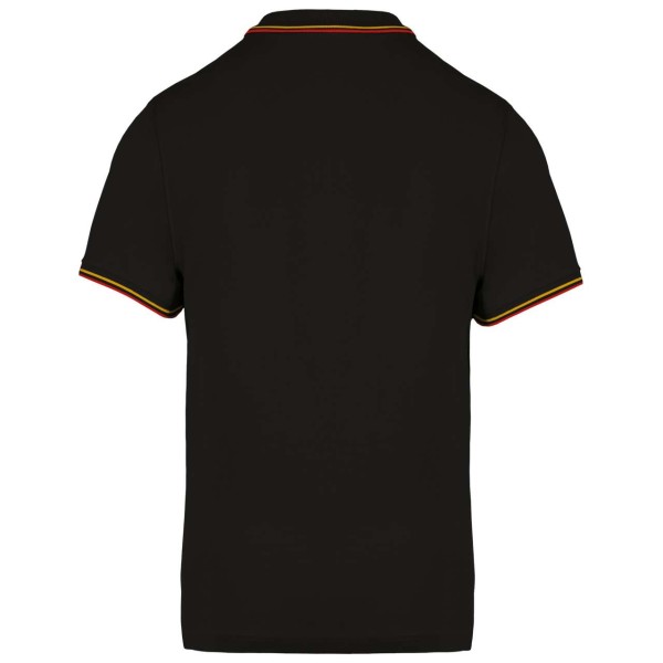 MEN'S SHORT-SLEEVED POLO SHIRT Fekete 