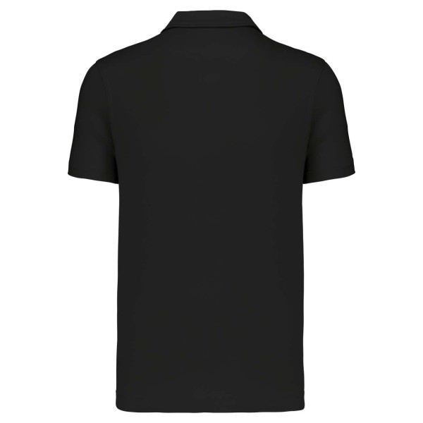 MEN'S SHORT-SLEEVED POLO SHIRT Fekete 