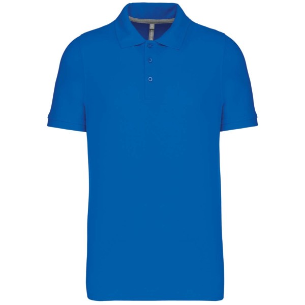 MEN'S SHORT-SLEEVED POLO SHIRT Kék 