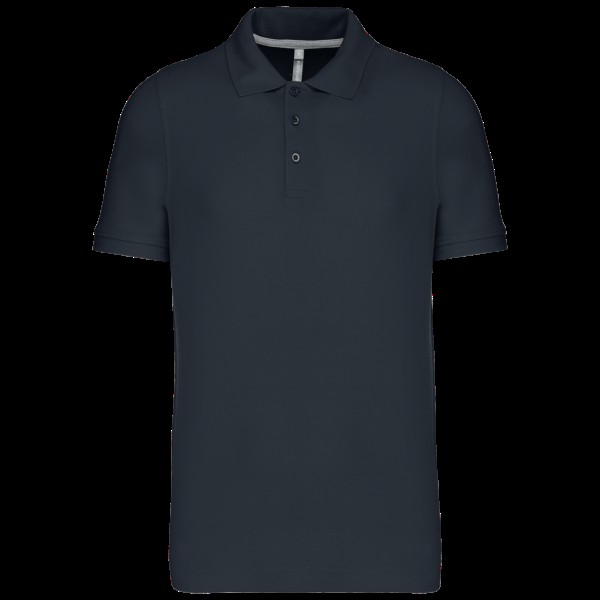 MEN'S SHORT-SLEEVED POLO SHIRT Kék 