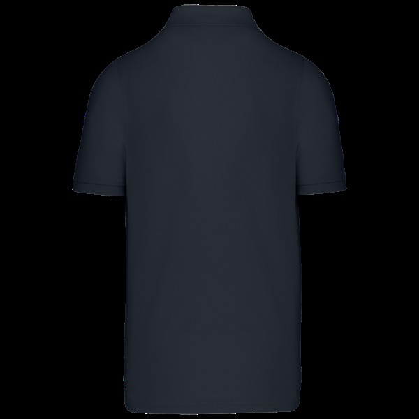 MEN'S SHORT-SLEEVED POLO SHIRT Kék 