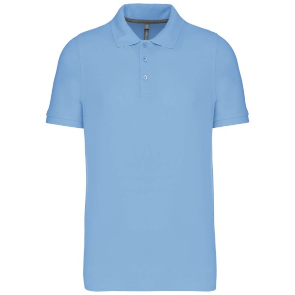MEN'S SHORT-SLEEVED POLO SHIRT Kék 