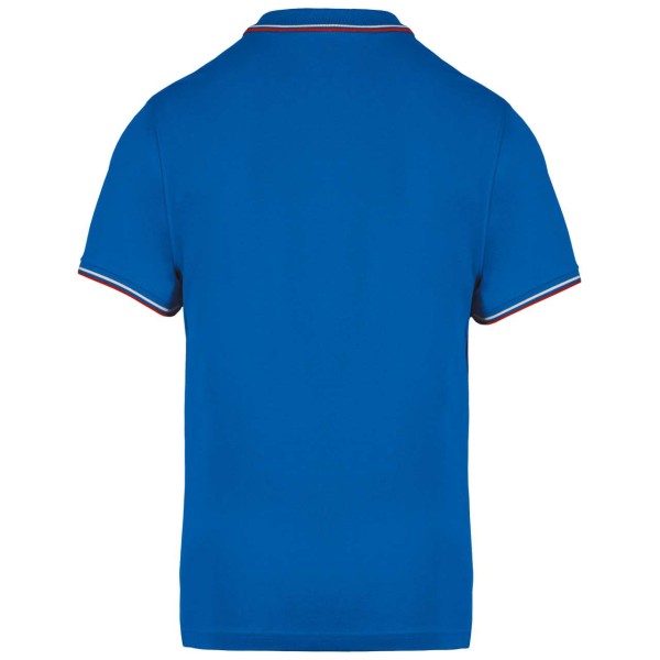 MEN'S SHORT-SLEEVED POLO SHIRT Kék 