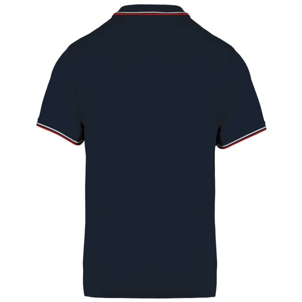 MEN'S SHORT-SLEEVED POLO SHIRT Kék 