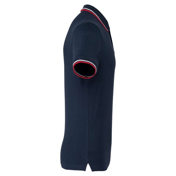 MEN'S SHORT-SLEEVED POLO SHIRT Kék 