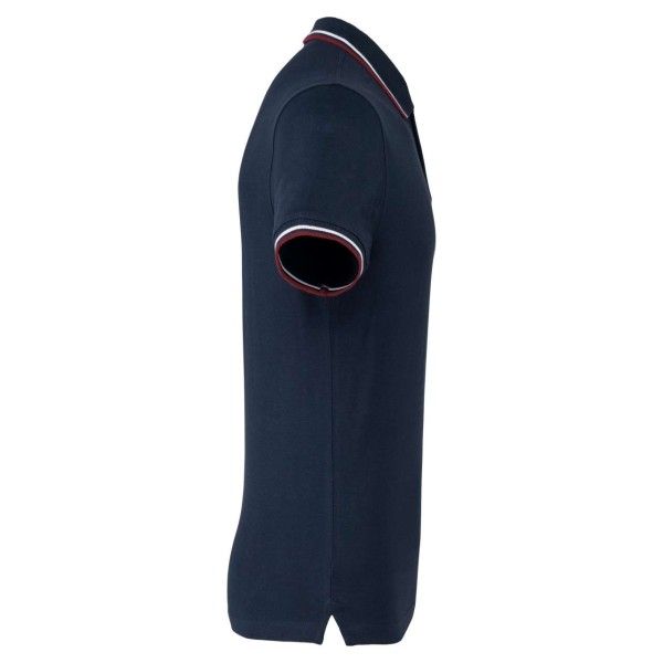 MEN'S SHORT-SLEEVED POLO SHIRT Kék 