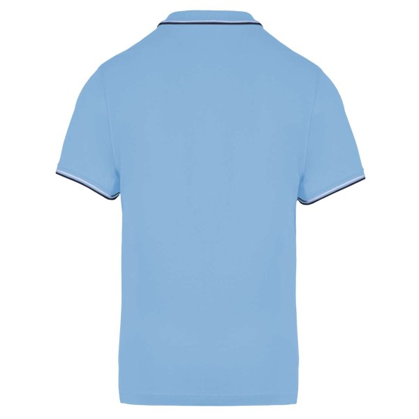 MEN'S SHORT-SLEEVED POLO SHIRT Kék 