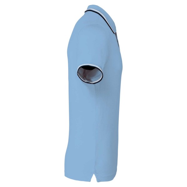 MEN'S SHORT-SLEEVED POLO SHIRT Kék 