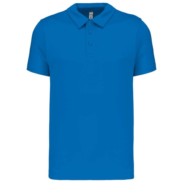 MEN'S SHORT-SLEEVED POLO SHIRT Kék 