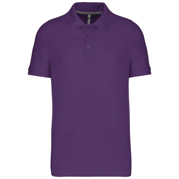 MEN'S SHORT-SLEEVED POLO SHIRT Lila 