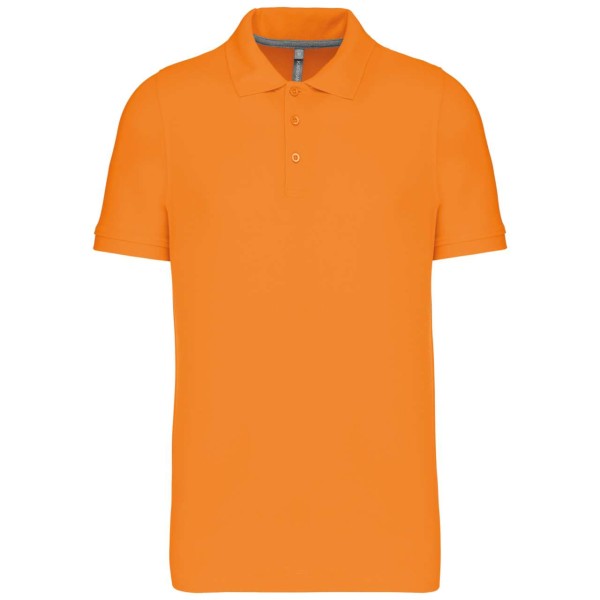 MEN'S SHORT-SLEEVED POLO SHIRT Narancssárga 