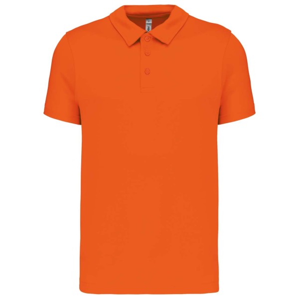 MEN'S SHORT-SLEEVED POLO SHIRT Narancssárga 