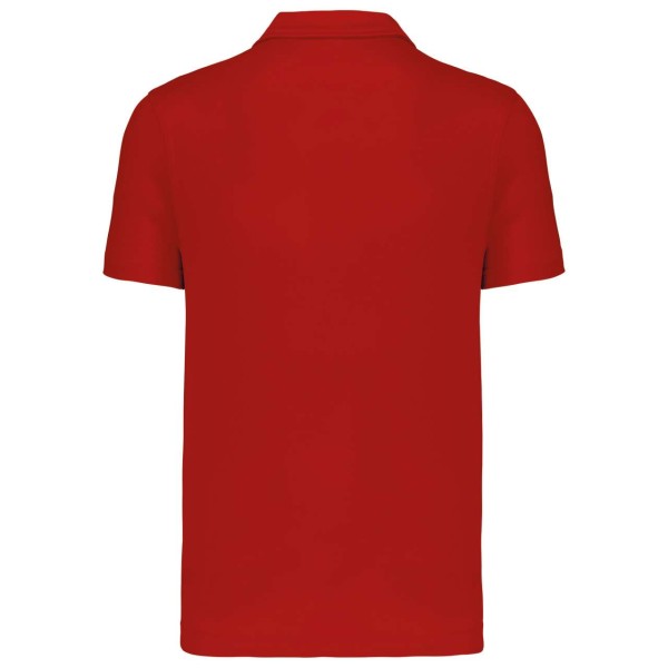 MEN'S SHORT-SLEEVED POLO SHIRT Piros 
