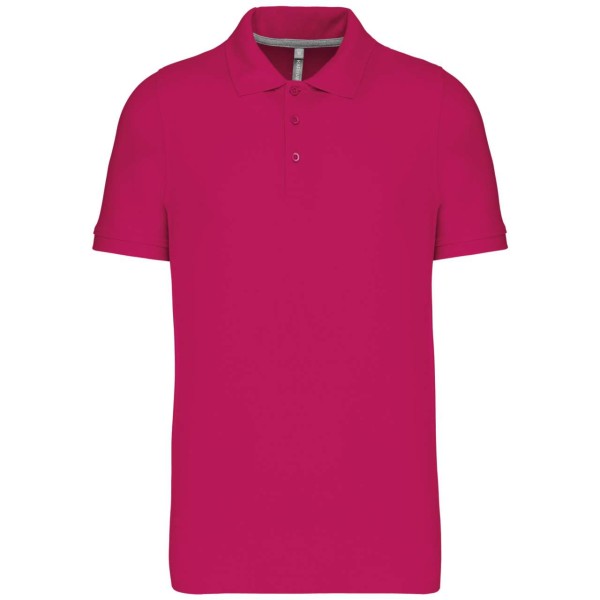 MEN'S SHORT-SLEEVED POLO SHIRT Rózsaszín 