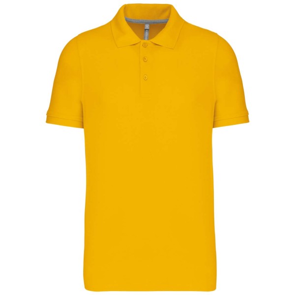 MEN'S SHORT-SLEEVED POLO SHIRT Sárga 