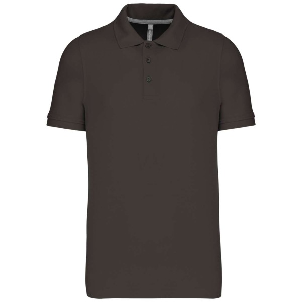 MEN'S SHORT-SLEEVED POLO SHIRT Szürke 
