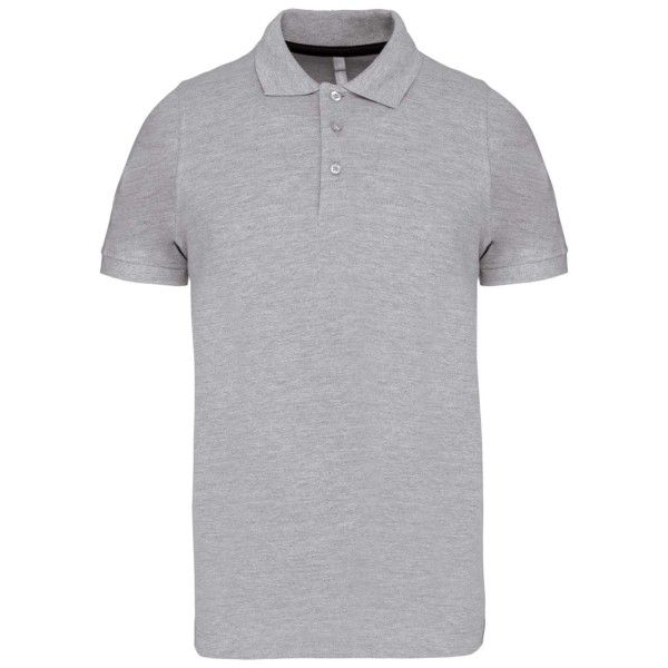 MEN'S SHORT-SLEEVED POLO SHIRT Szürke 