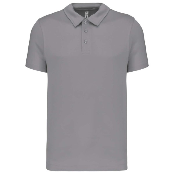 MEN'S SHORT-SLEEVED POLO SHIRT Szürke 