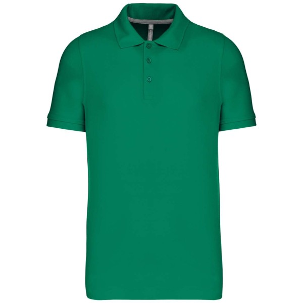 MEN'S SHORT-SLEEVED POLO SHIRT Zöld 