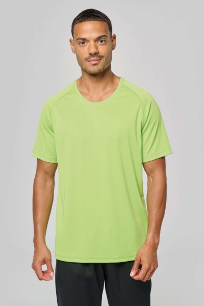 MEN'S SHORT-SLEEVED SPORTS T-SHIRT Narancssárga 