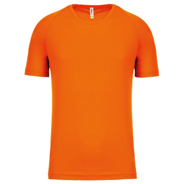 MEN'S SHORT-SLEEVED SPORTS T-SHIRT Narancssárga 