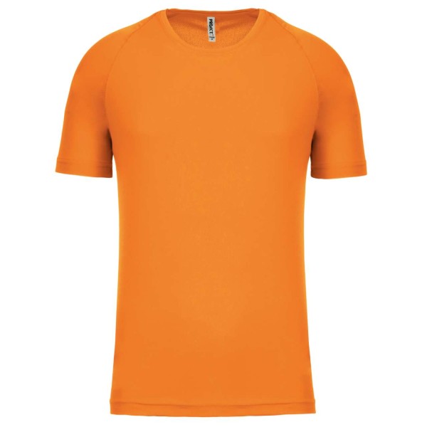 MEN'S SHORT-SLEEVED SPORTS T-SHIRT Narancssárga 