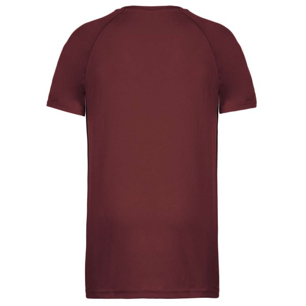 MEN'S SHORT-SLEEVED SPORTS T-SHIRT Piros 