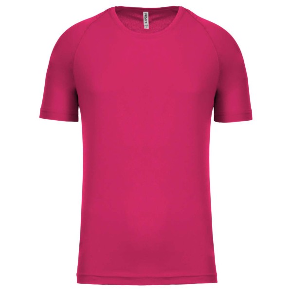 MEN'S SHORT-SLEEVED SPORTS T-SHIRT Rózsaszín 