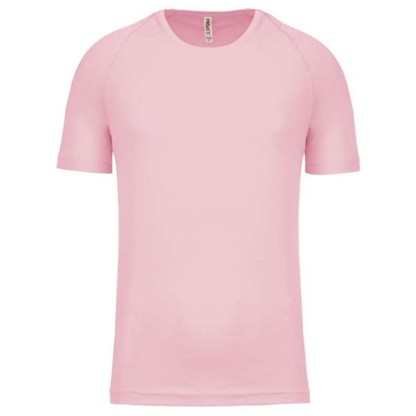 MEN'S SHORT-SLEEVED SPORTS T-SHIRT Rózsaszín 