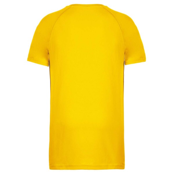 MEN'S SHORT-SLEEVED SPORTS T-SHIRT Sárga 