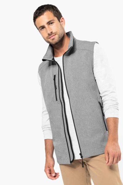 MEN'S SOFTSHELL BODYWARMER Zöld 