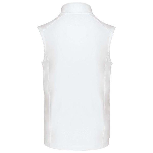 MEN'S SOFTSHELL BODYWARMER Fehér 