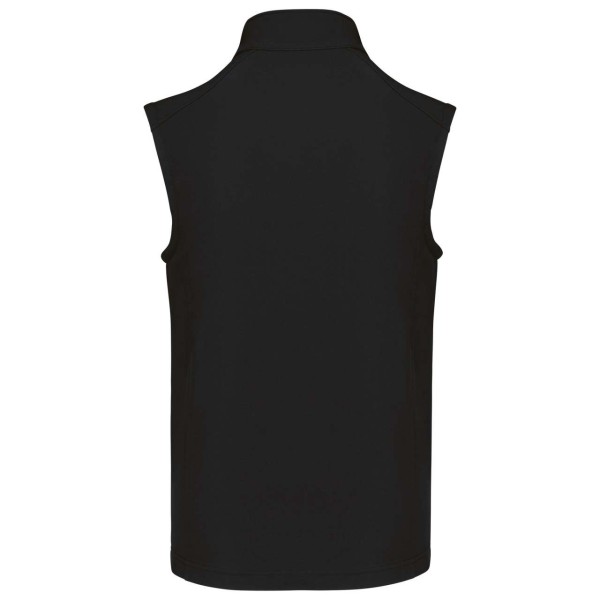 MEN'S SOFTSHELL BODYWARMER Fekete 