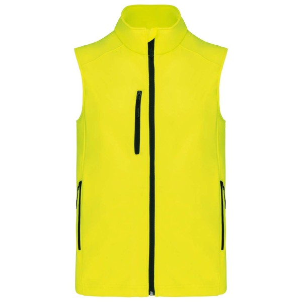 MEN'S SOFTSHELL BODYWARMER Sárga 